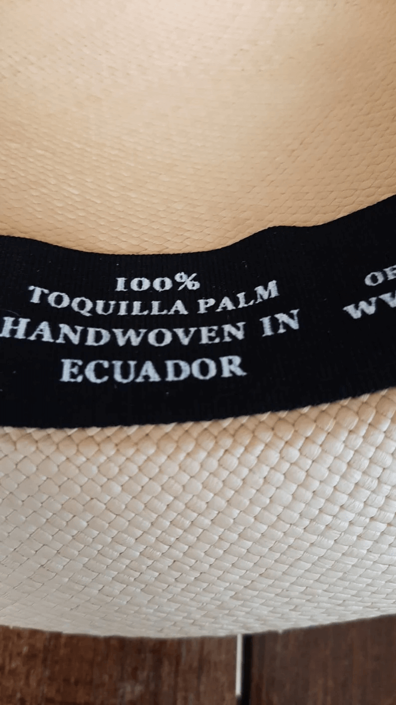 Alwaysdwell - Handwoven Ecuador Panama Hat-Classical