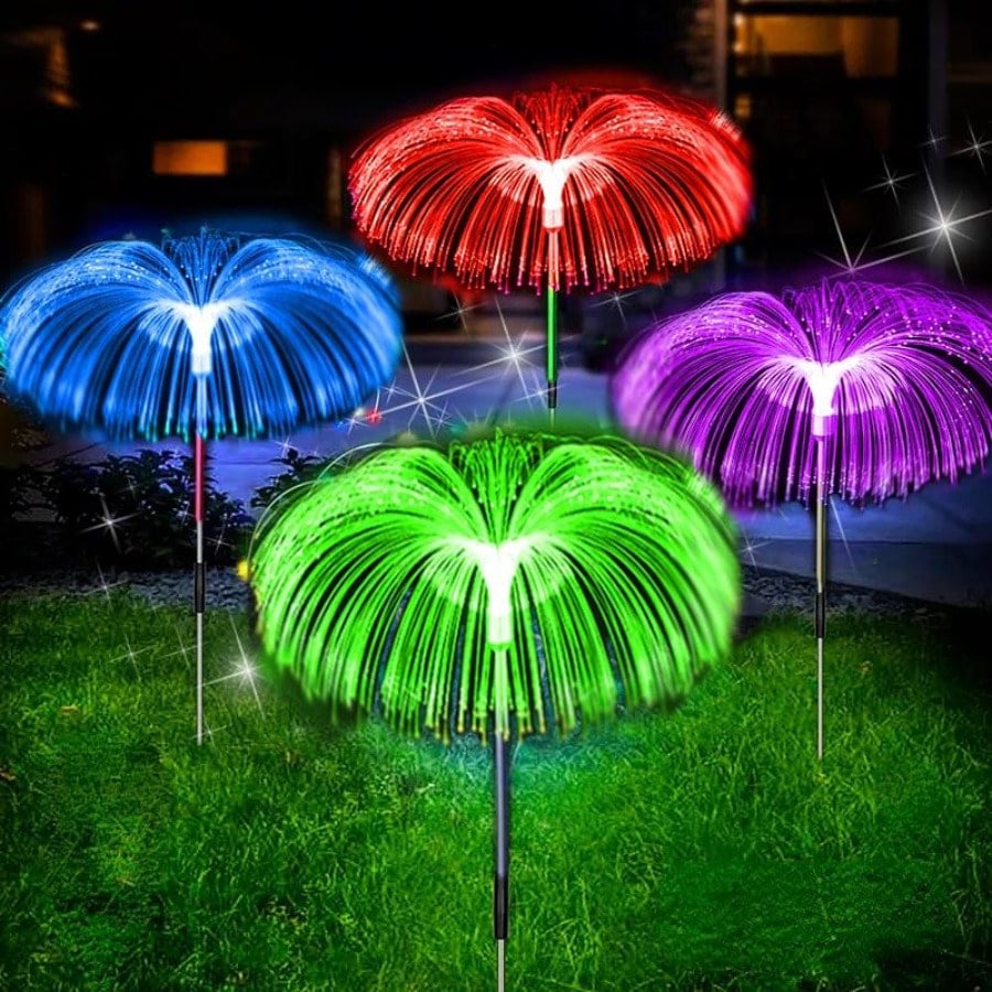 alwaysdwellTM - 🔥Promotion 50% off-Solar Garden Color Changing Jellyfish Light-Decorate your garden