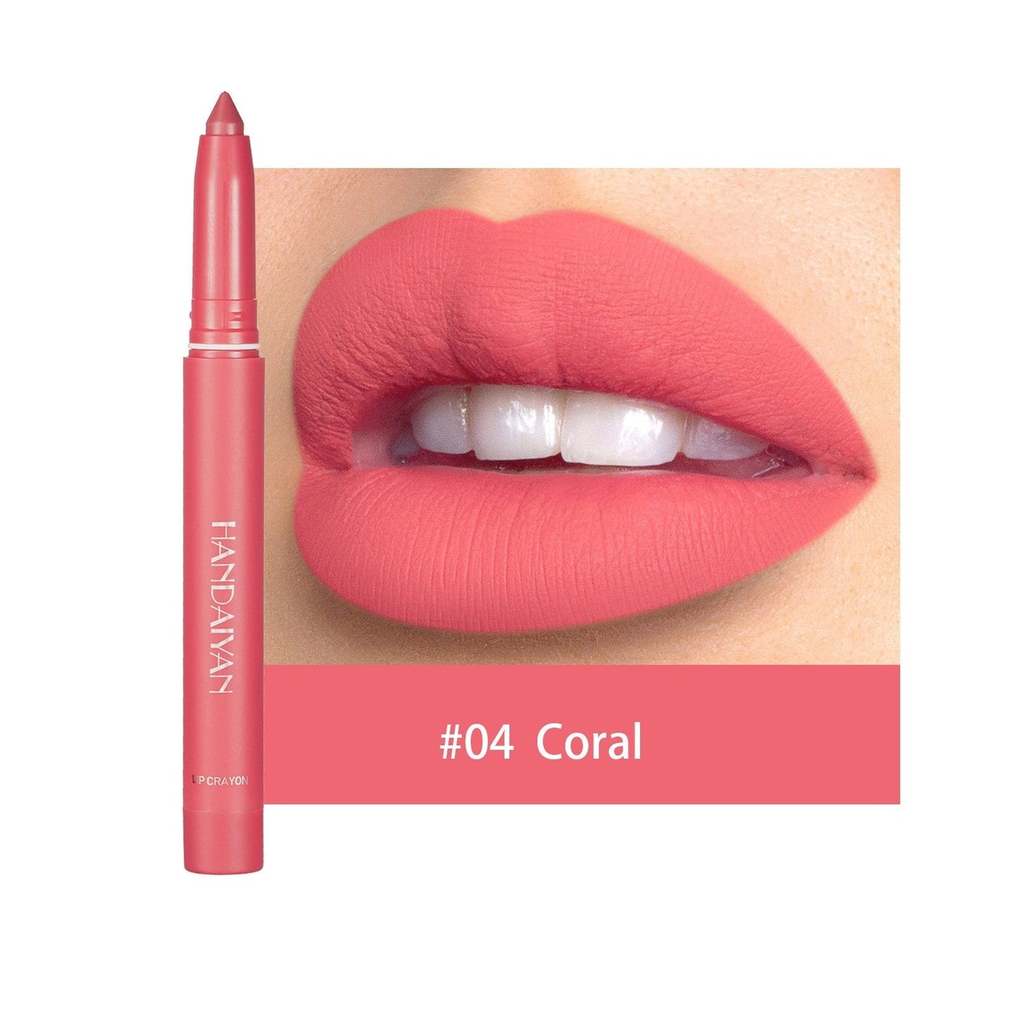 alwaysdwellTM - 12 Color Rotating Sharpenable Matte Lipstick Pencils