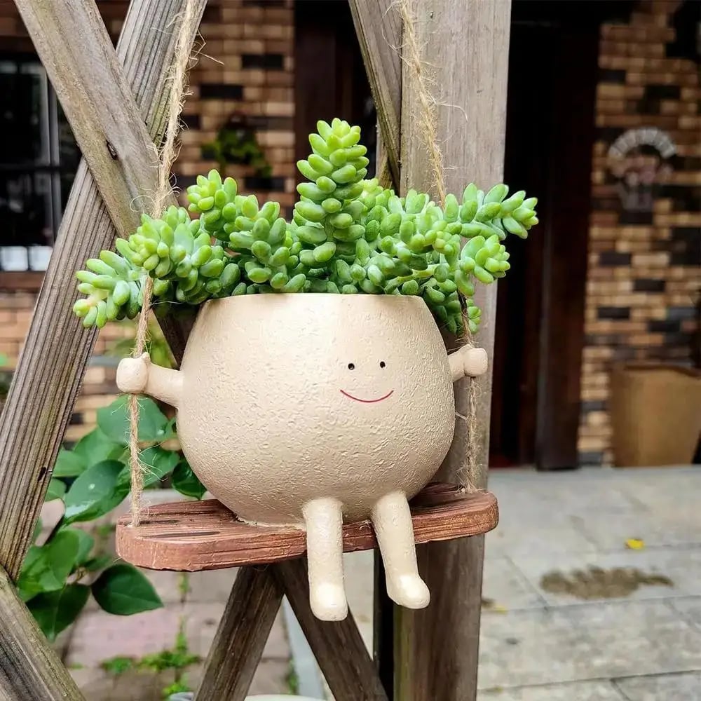 alwaysdwellTM - BUY 2 GET 10% OFF🔥Swing Face Planter Pot