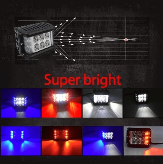 alwaysdwellTM - 🎁Car double-sided LED dual-color light