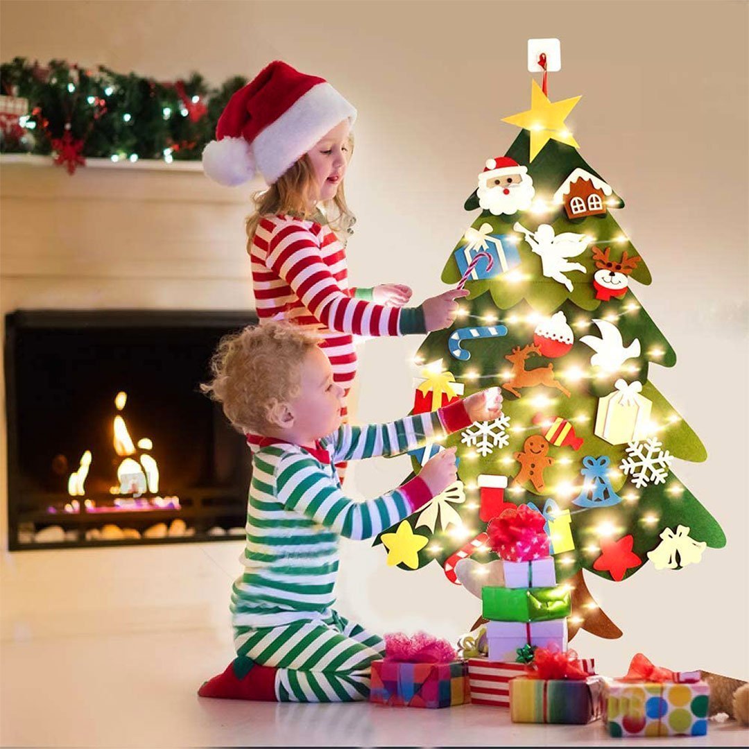alwaysdwellTM - DIY Felt Christmas Tree Set