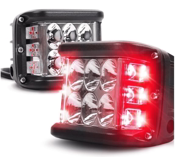 alwaysdwellTM - 🎁Car double-sided LED dual-color light