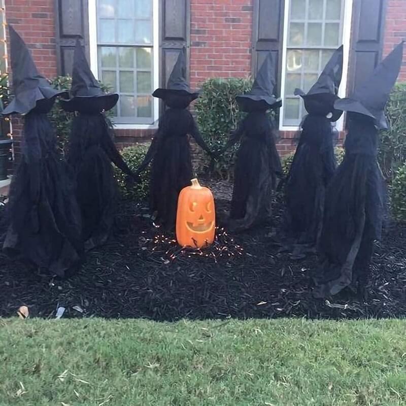alwaysdwellTM - 🔥60% OFF🔥 Lighted Halloween Witch Decoration🧙