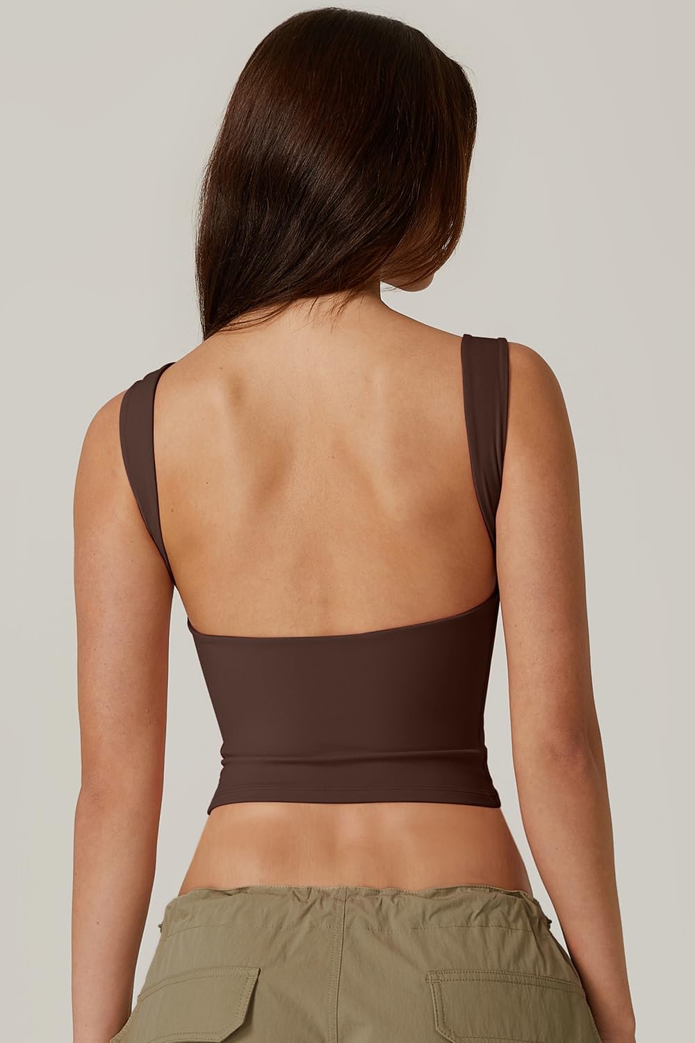 alwaysdwellTM - 🔥Hot sale🔥Sexy backless sleeveless short vest high collar slim short T-shirt
