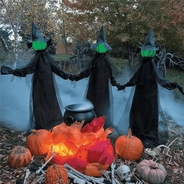 alwaysdwellTM - 🔥60% OFF🔥 Lighted Halloween Witch Decoration🧙