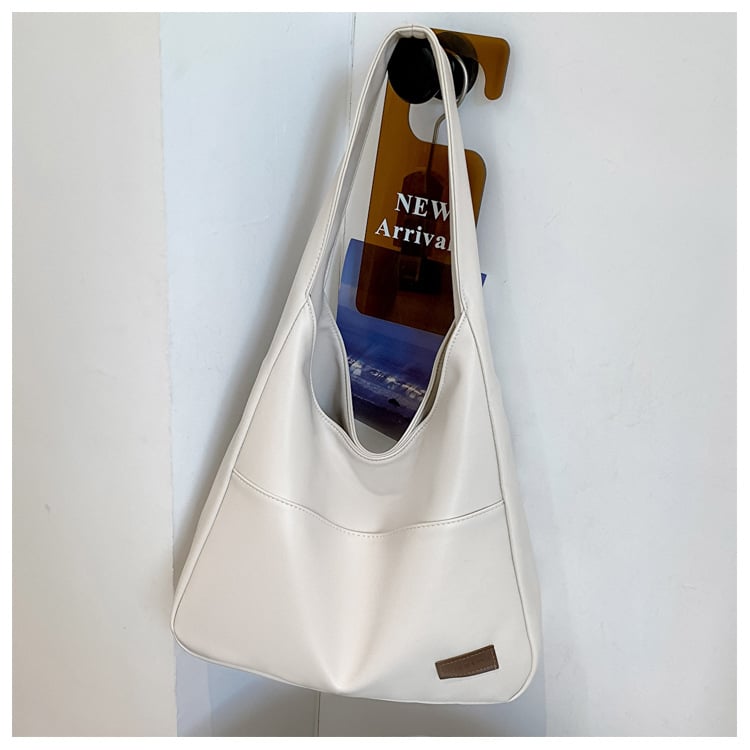 alwaysdwell™ - Simple PU leather tote bag