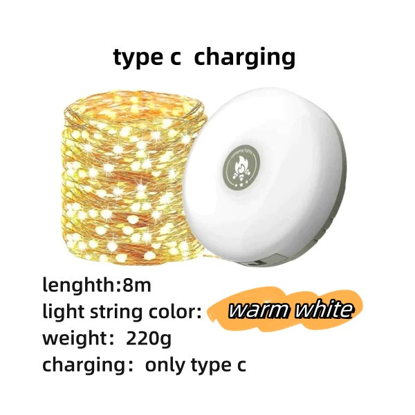 alwaysdwellTM - Outdoor Waterproof Portable Stowable String Light