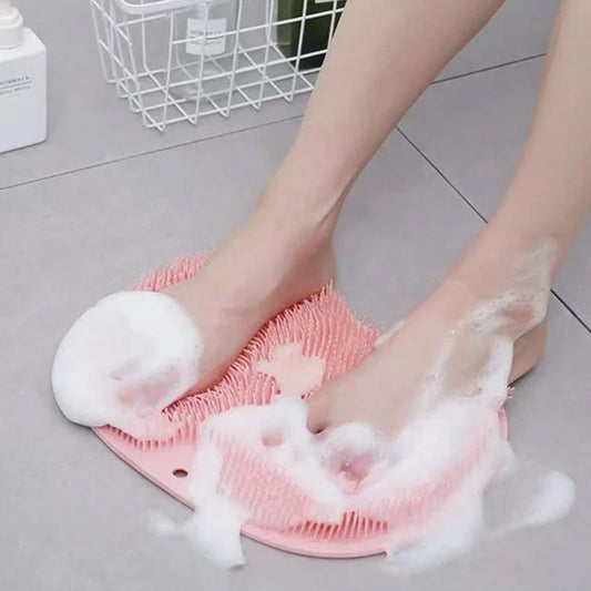 alwaysdwellTM - šShower Foot & Back Scrubber, Massage Pad