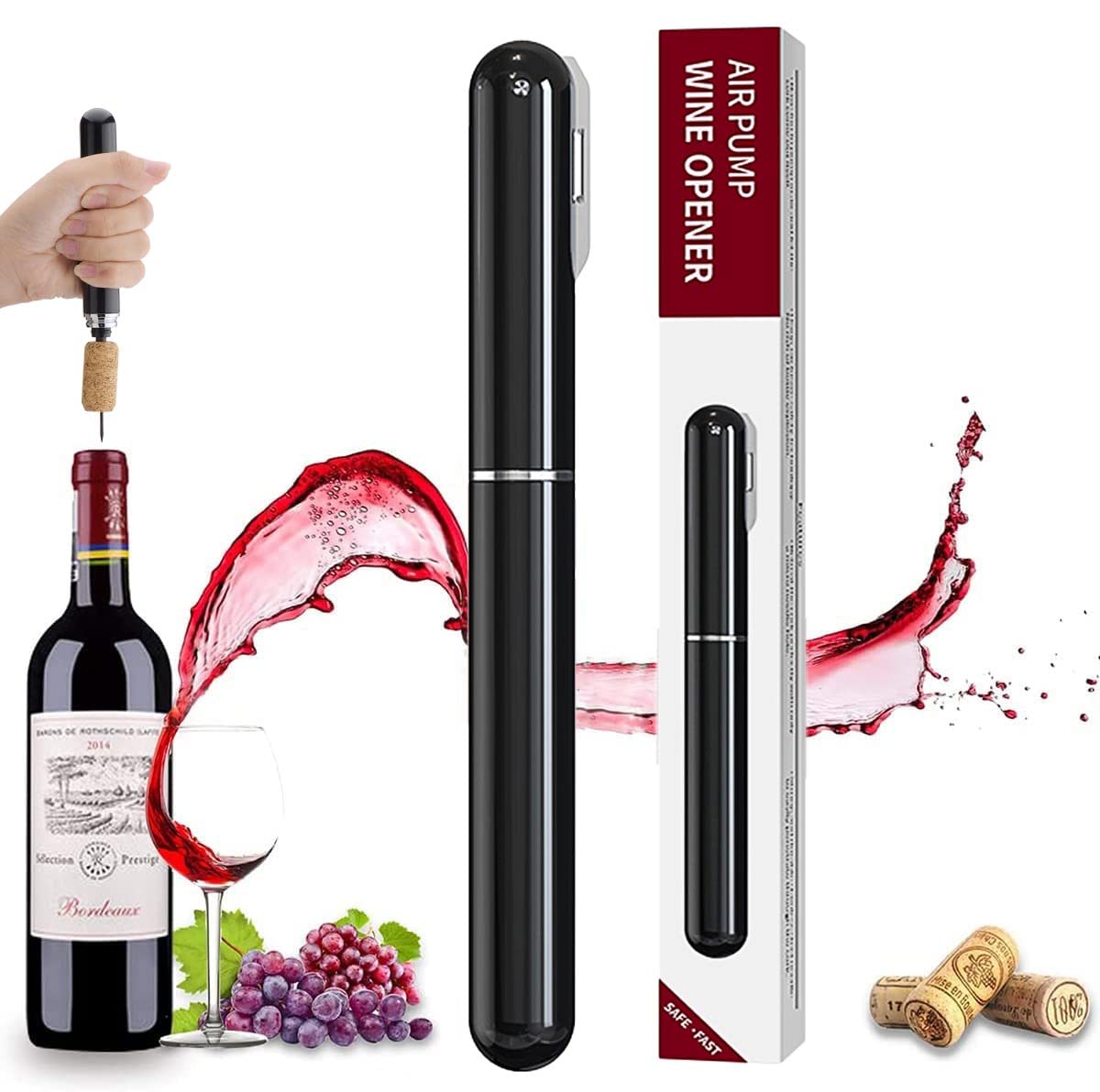 alwaysdwellTM - Air pressure wine corkscrew🍾