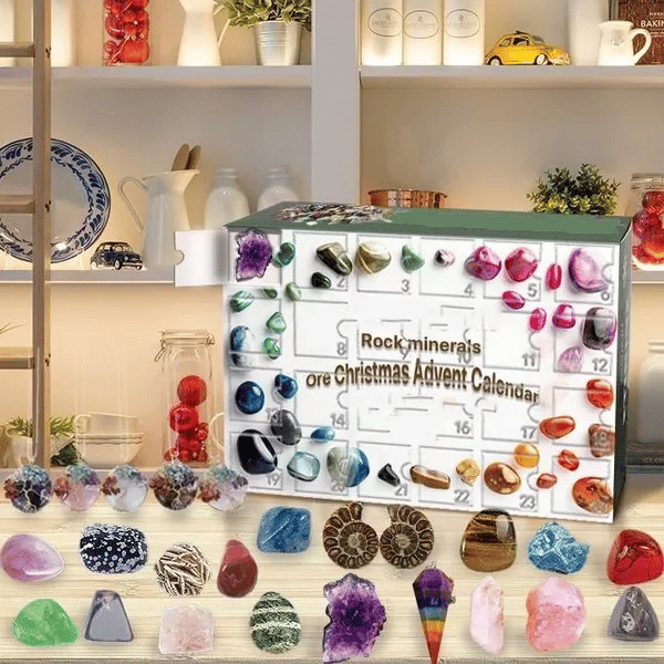 alwaysdwellTM - Crystal ore Advent Calendar Contains 24 Crystal ore gifts
