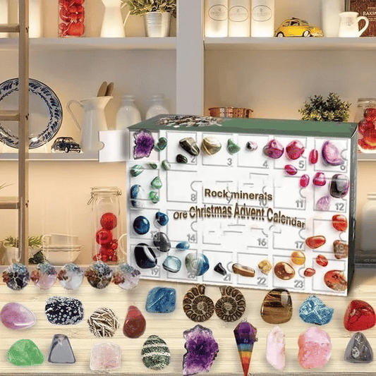 alwaysdwellTM - Crystal ore Advent Calendar Contains 24 Crystal ore gifts