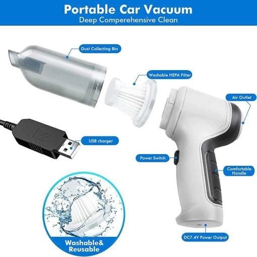 alwaysdwellTM - 🎁Wireless Handheld Car Vacuum Cleaner