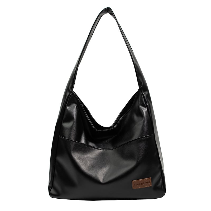 alwaysdwell™ - Simple PU leather tote bag