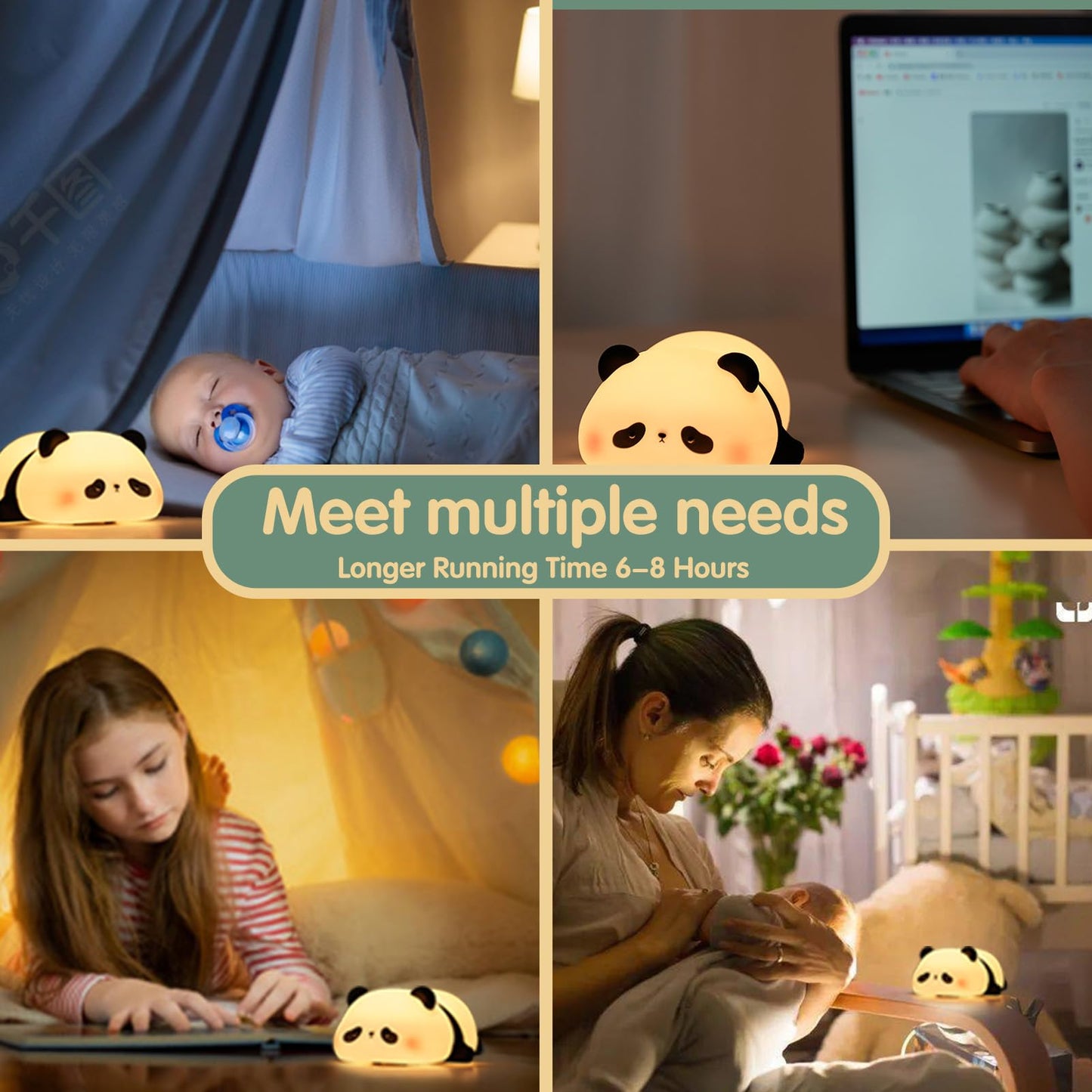 alwaysdwellTM - ❤️Mother's Day Sale 60% OFF❤️Lazy Panda Night Lamp - BUY 2 GET 10% OFF & FREE SHIPPING
