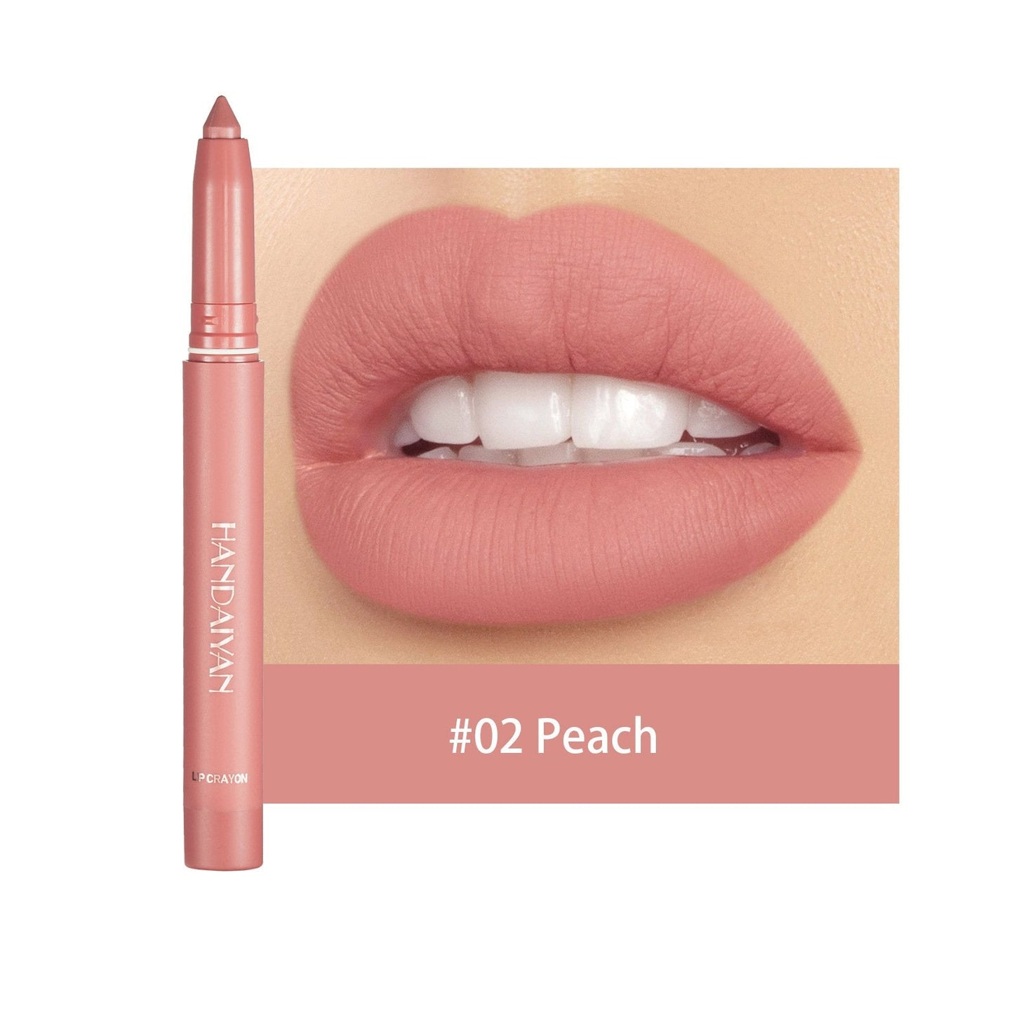 alwaysdwellTM - 12 Color Rotating Sharpenable Matte Lipstick Pencils