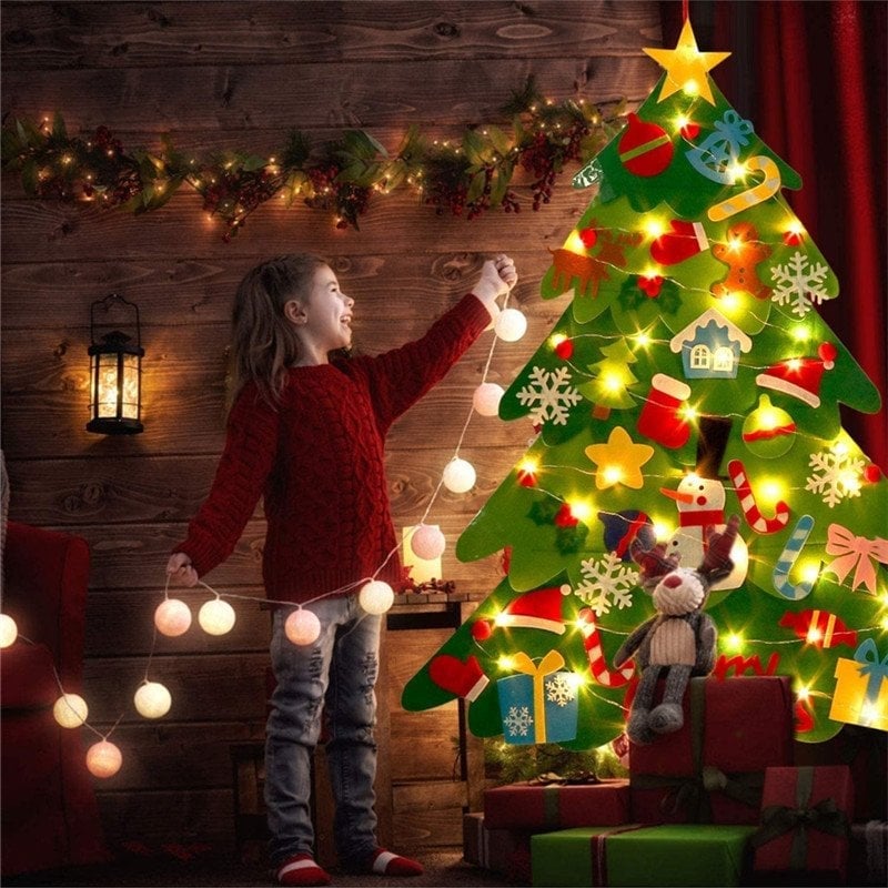 alwaysdwellTM - DIY Felt Christmas Tree Set