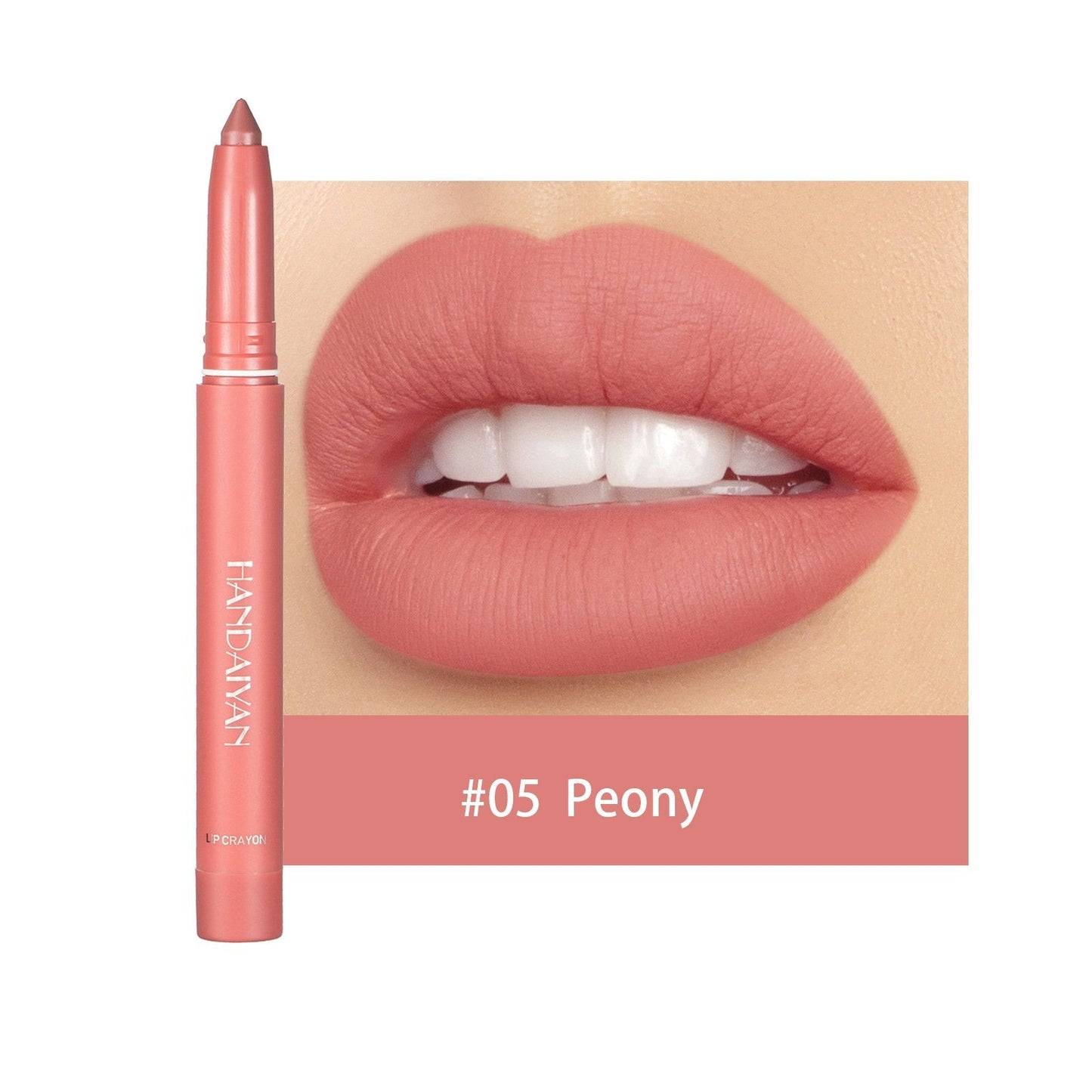 alwaysdwellTM - 12 Color Rotating Sharpenable Matte Lipstick Pencils