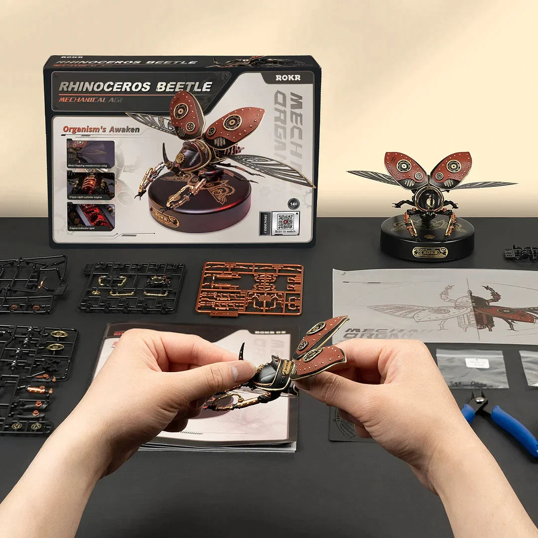 alwaysdwellTM - Storm Beetle Mechanical Species DIY 3D Puzzle