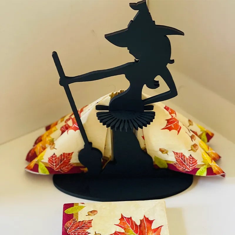 alwaysdwellTM - Wooden Witch Ornament