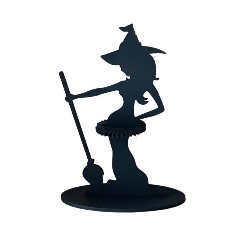 alwaysdwellTM - Wooden Witch Ornament