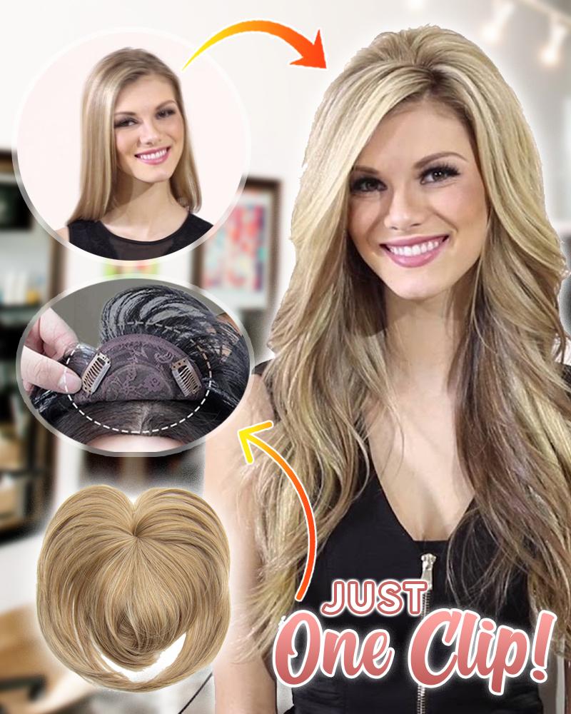 alwaysdwell™ - Magic Clip-on Hair Topper