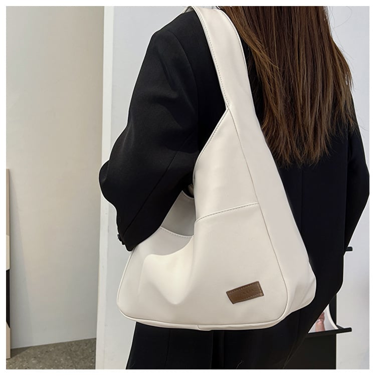 alwaysdwell™ - Simple PU leather tote bag