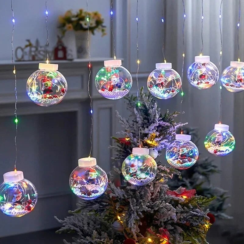 alwaysdwellTM - 🎄Christmas Led Wishing Ball String Lights Decorations
