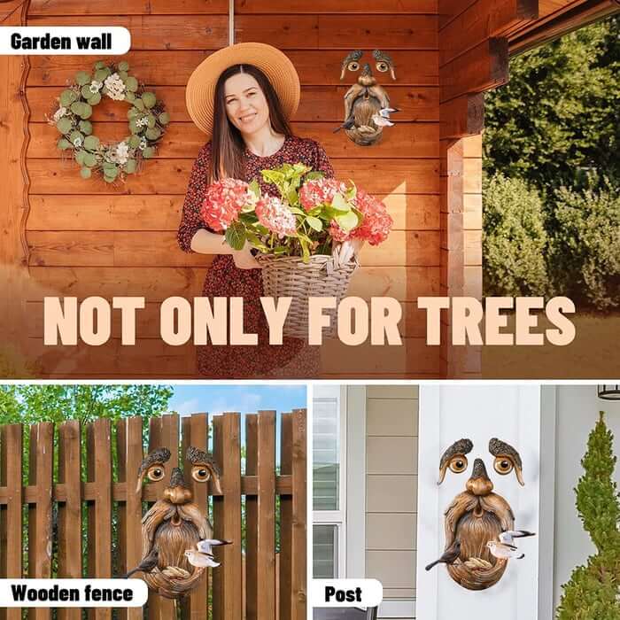 alwaysdwellTM - Hot Sale 49% OFF🌳Unique old man tree art outdoors