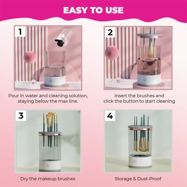 alwaysdwellTM - 🔥Ultimate Electric Makeup Brush Cleaner