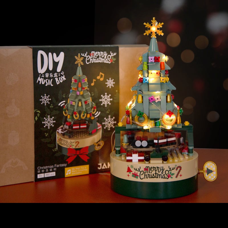 alwaysdwellTM - Christmas Pre-Sale 49% OFF- DIY Building Blocks Christmas Tree Octavo Box (360 Pcs)