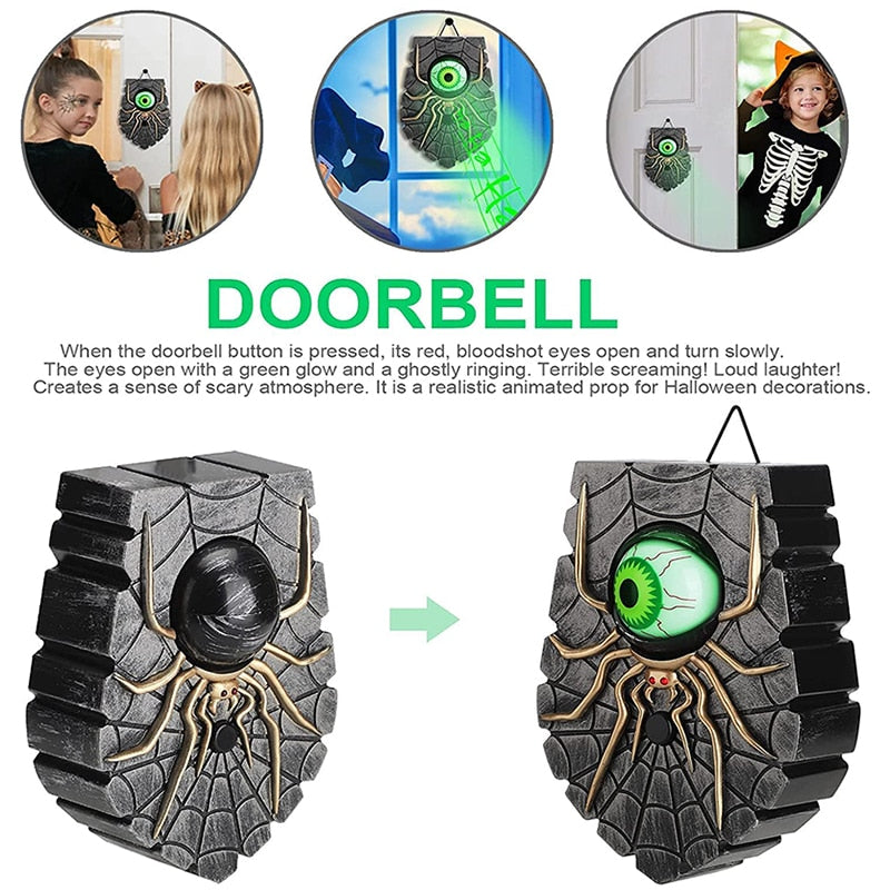 alwaysdwellTM - 🎃Halloween Decoration One Eyed Doorbell🦇