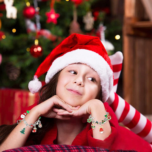 alwaysdwellTM - DIY 24 Days Christmas Countdown Calendar Bracelets Set