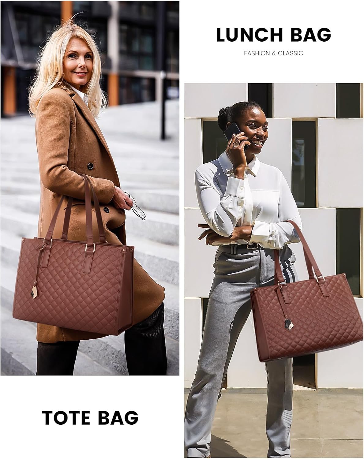 AlwaysdwellTM - 🍱 The Ultimate 2-in-1 Tote Bag – Where Elegance Meets Functionality! 🍽️