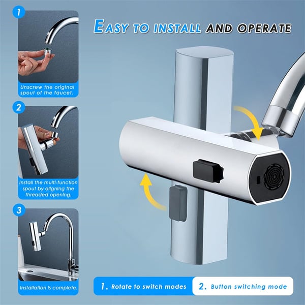 alwaysdwellTM - Waterfall Kitchen Faucet