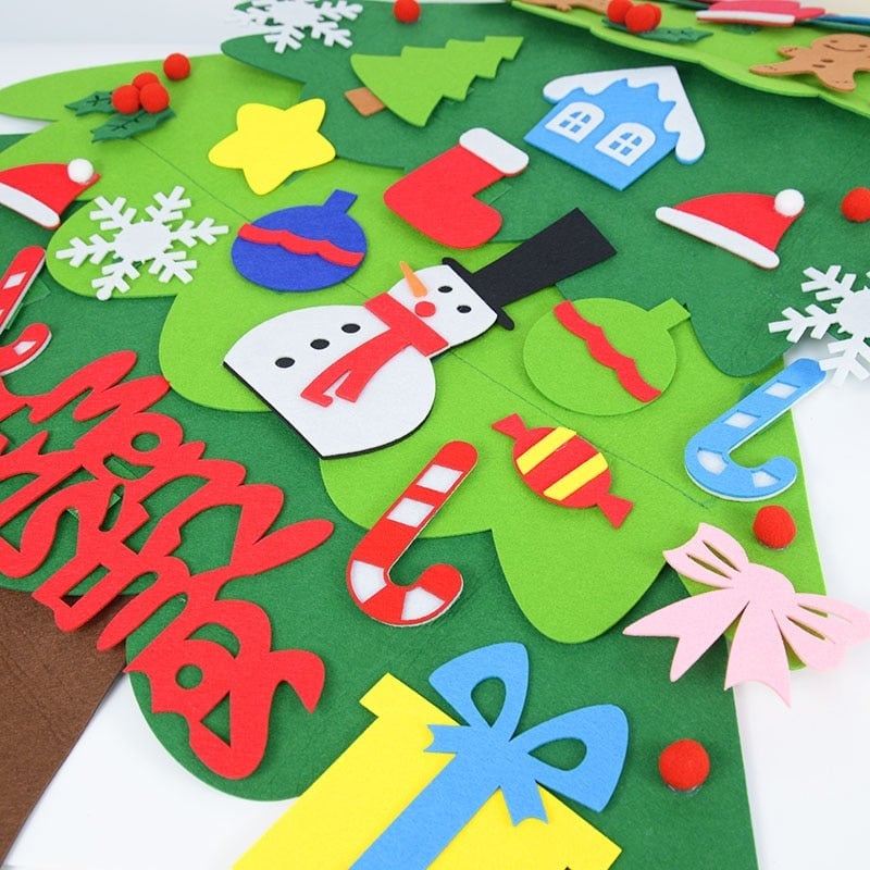 alwaysdwellTM - DIY Felt Christmas Tree Set