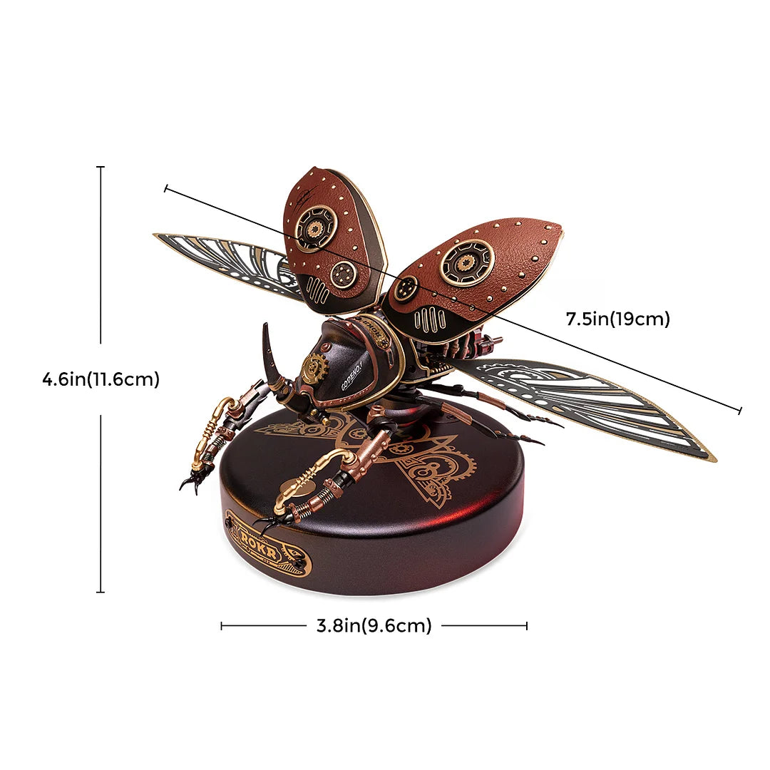 alwaysdwellTM - Storm Beetle Mechanical Species DIY 3D Puzzle