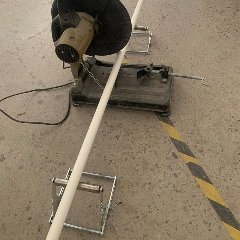 alwaysdwellTM - Foldable Stainless Steel Stand with One Roller - Cutting Machine Companion