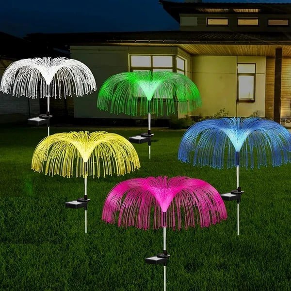 alwaysdwellTM - 🔥Promotion 50% off-Solar Garden Color Changing Jellyfish Light-Decorate your garden