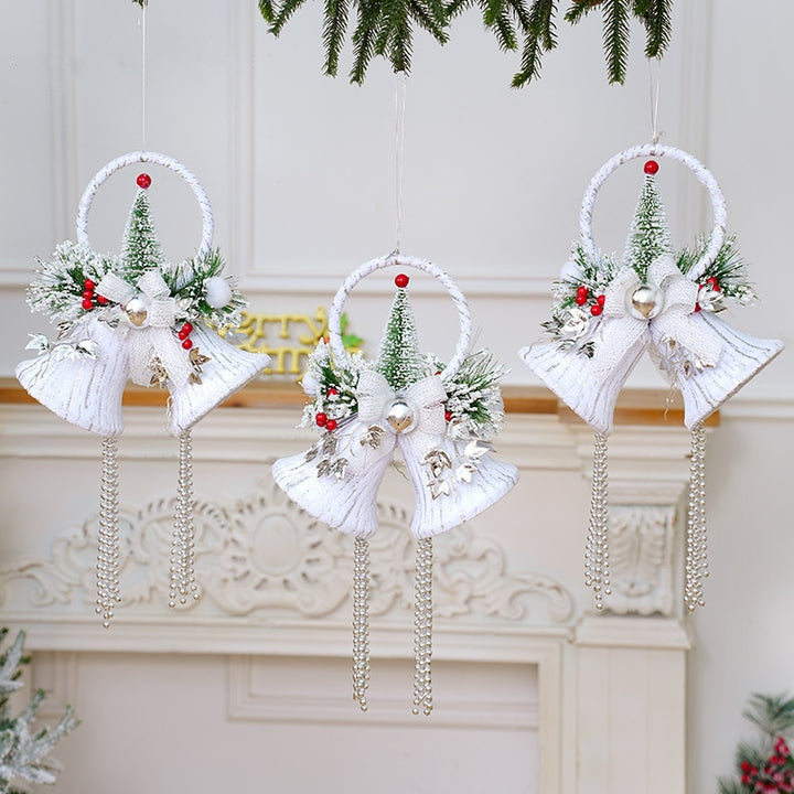 alwaysdwellTM - ON SALE🔥 New Christmas Decorations White Bell Hanging Ornaments