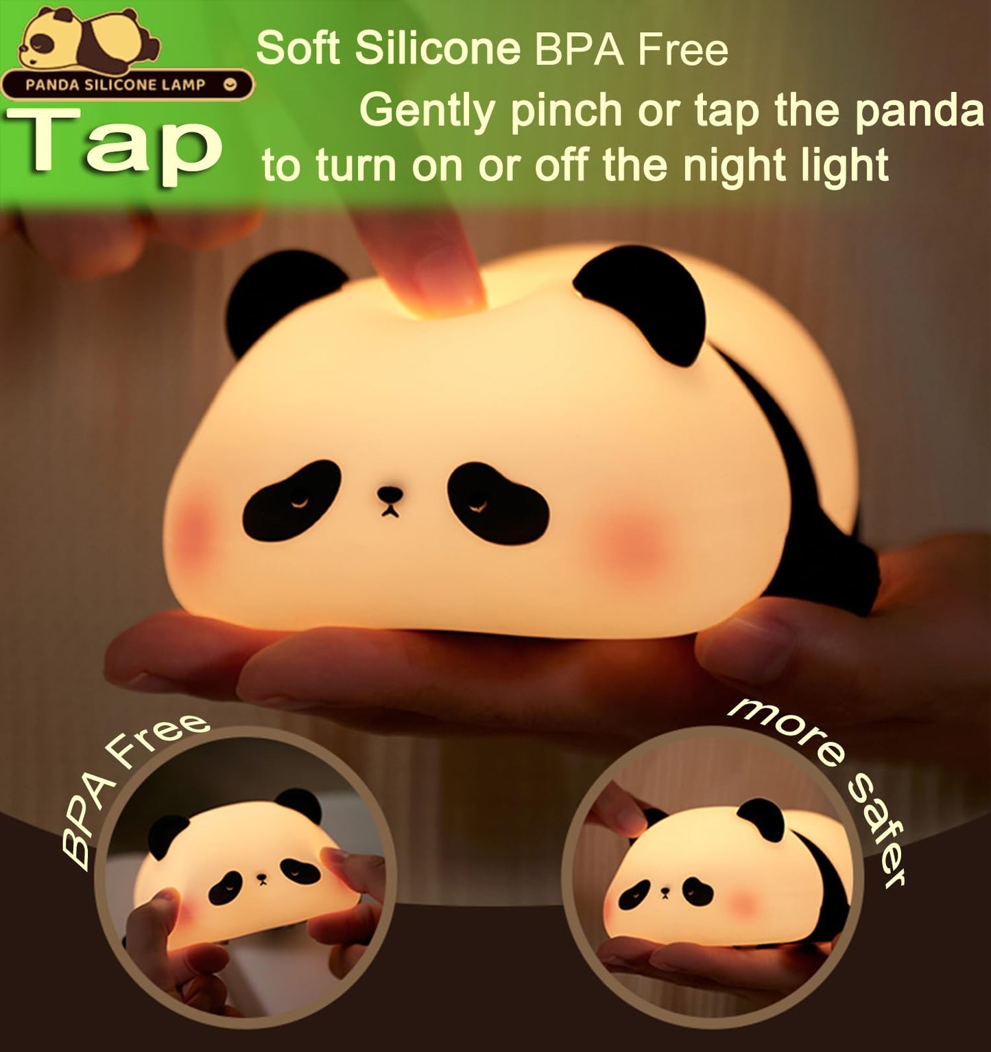 alwaysdwellTM - ❤️Mother's Day Sale 60% OFF❤️Lazy Panda Night Lamp - BUY 2 GET 10% OFF & FREE SHIPPING