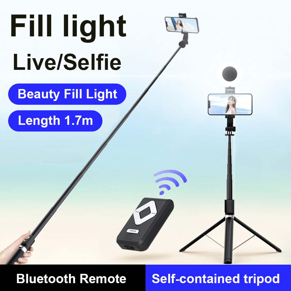 alwaysdwellTM - New 6 in 1 Bluetooth Selfie Stick