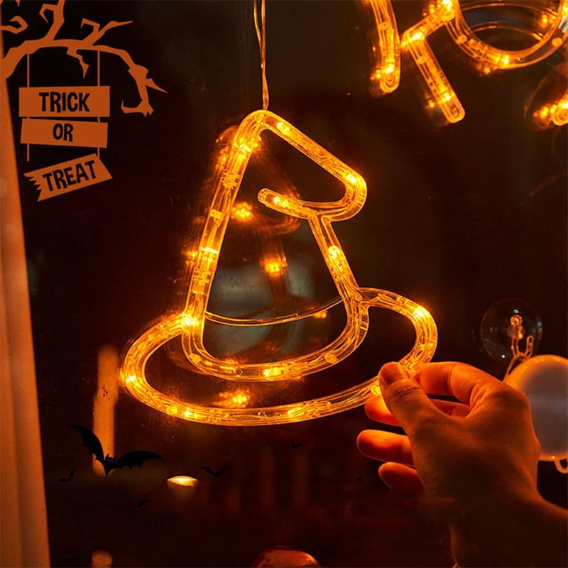 alwaysdwellTM - 【Halloween🎃】Upgrade Halloween Window Lights Decorations