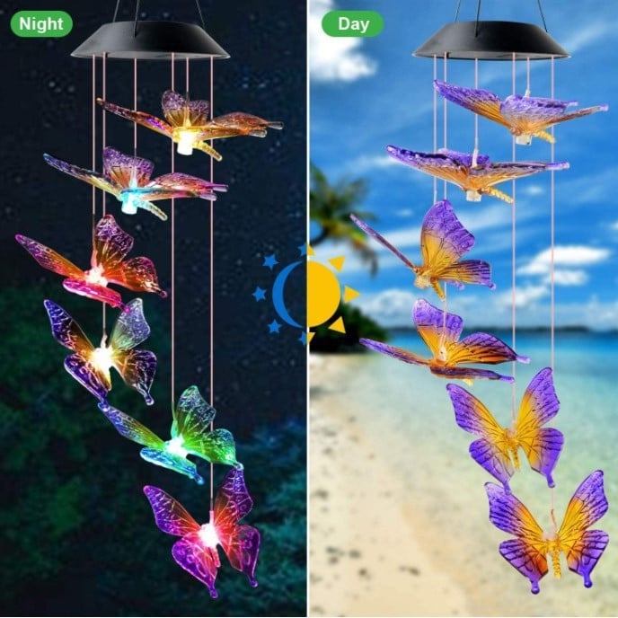 alwaysdwellTM - Hot Sale 40%OFF💥Solar Wind Chimes Decorative Lanterns
