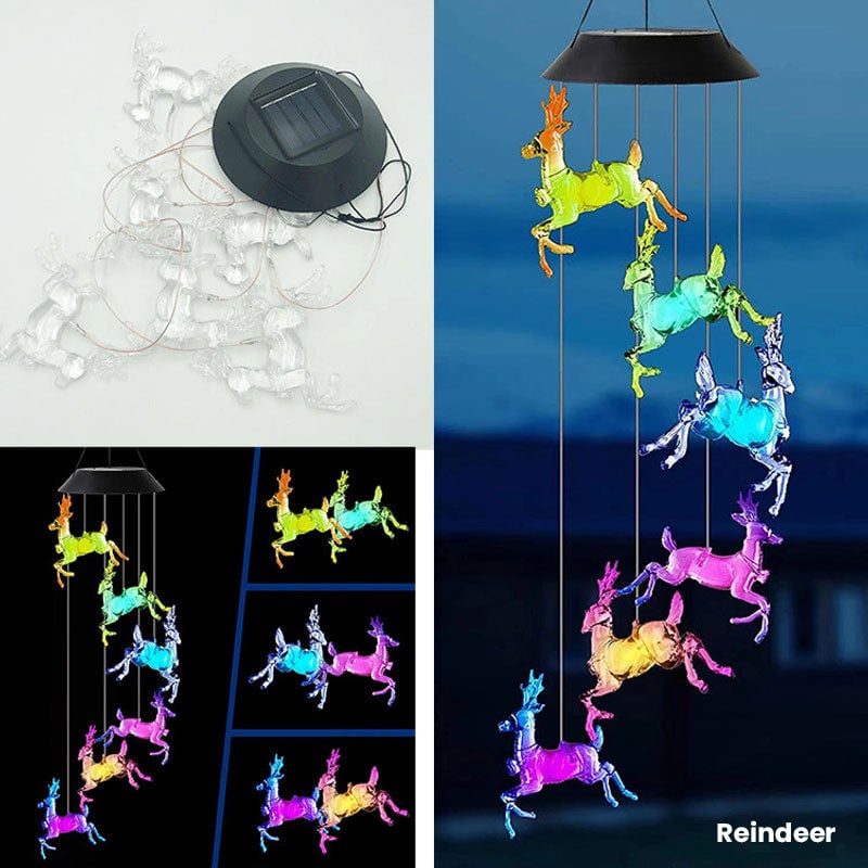 alwaysdwellTM - Hot Sale 40%OFF💥Solar Wind Chimes Decorative Lanterns