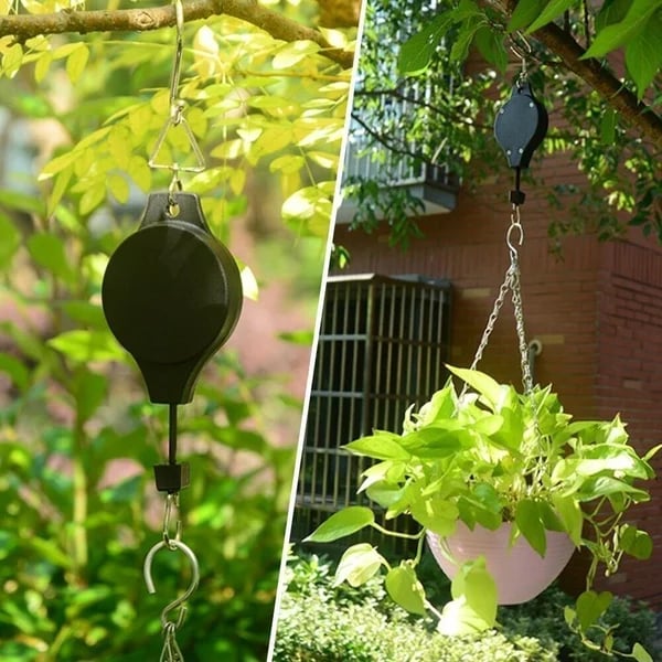 alwaysdwellTM - 🌳Plant Pulley Set For Garden Baskets Pots, Birds Feeder
