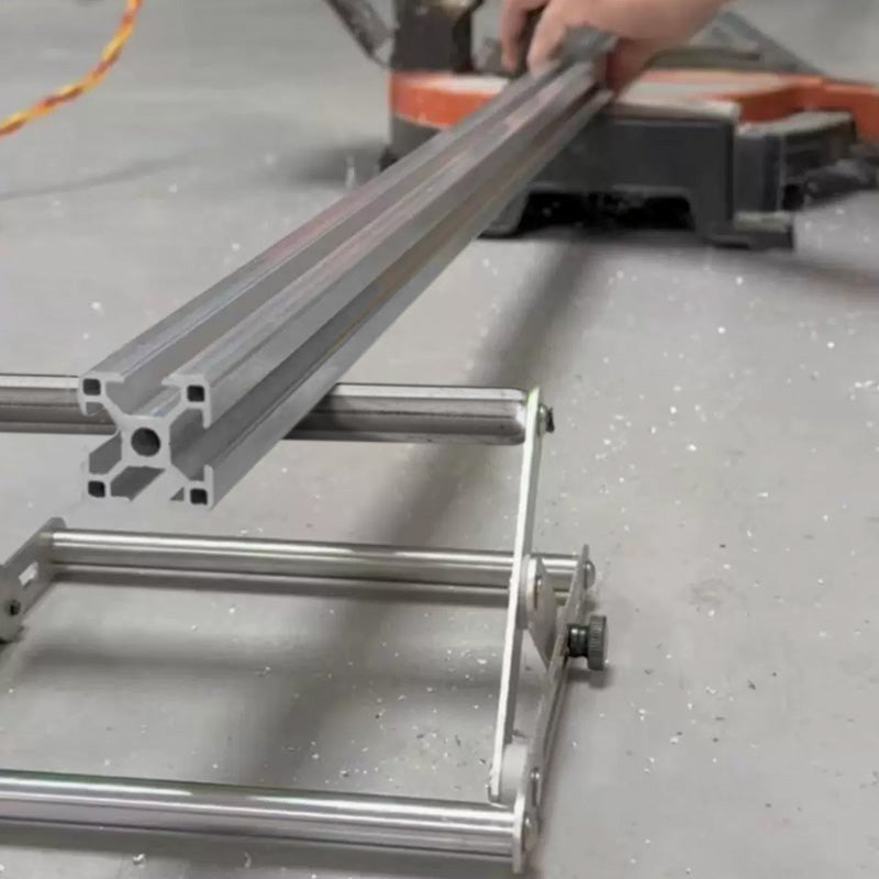 alwaysdwellTM - Foldable Stainless Steel Stand with One Roller - Cutting Machine Companion