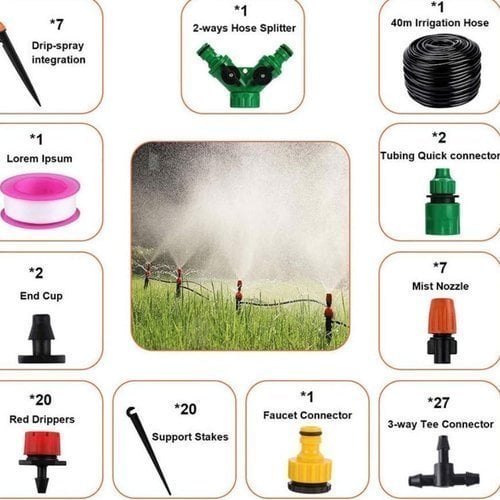 alwaysdwellTM - 🔥Summer Sale-49% OFF🔥Mist Cooling Automatic Irrigation System