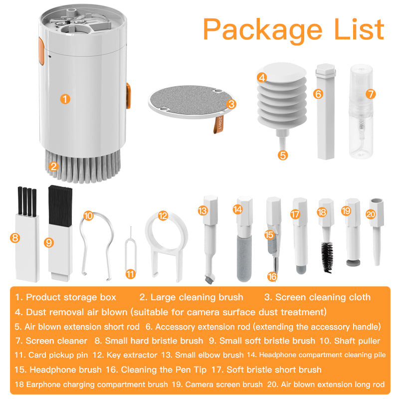 alwaysdwellTM - Multi-Functional Portable Electronic Cleaning Kit