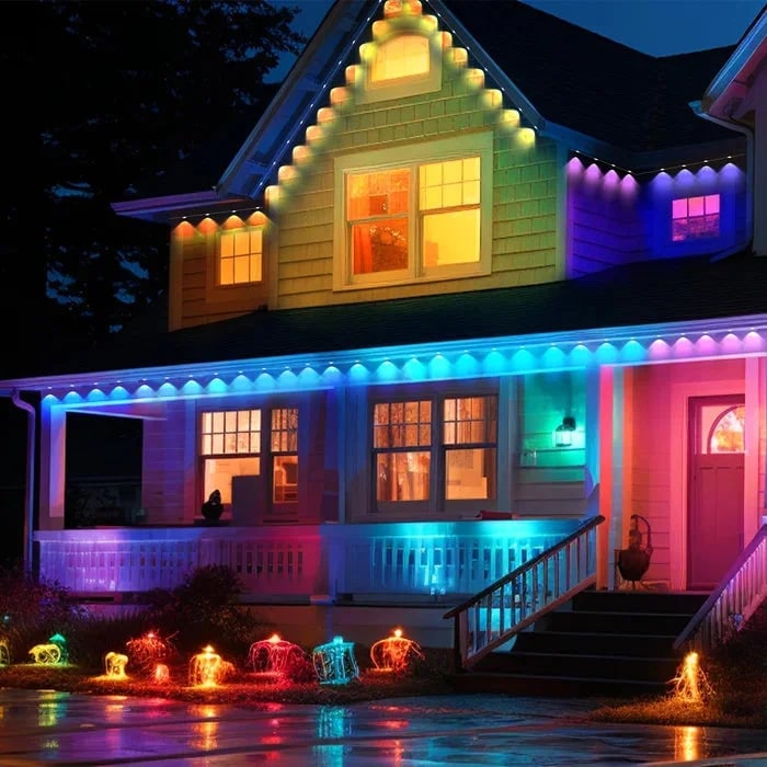 alwaysdwellTM - 🎅 Early Christmas 49%OFF - Smart Rainbow LED Permanent Outdoor Light - Smartlight 🎁